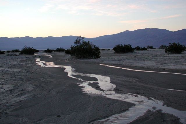 Saline Valley in the morning